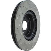 Stoptech - StopTech 12 Audi A6 Quattro/11-12 A7 Quattro/13 Q5/7-11/13 S4/12 S5 Front Right Drilled Cryo Rotor - 128.33138CR - Image 4