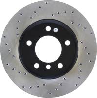 StopTech 99-05 BMW 3-Series Drilled Right Front Rotor - 128.34048R
