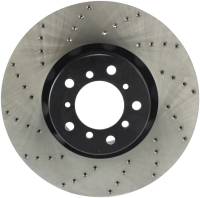 StopTech 00-03 BMW M5 Drilled Right Front Rotor - 128.34063R