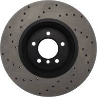 Stoptech - StopTech 07-13 BMW 3 Series Cryo Drilled Sport Left Front Rotor - 128.34093CL - Image 2