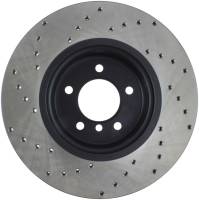 Stoptech - StopTech Sport Cross Drilled Brake Rotor - Front Right - 128.34104L - Image 2