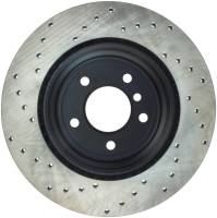 Stoptech - StopTech Sport Cross Drilled Brake Rotor - Rear Left - 128.34109L - Image 2