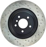 Stoptech - StopTech Sport Cross Drilled Brake Rotor - Front Left - 128.34109R - Image 2