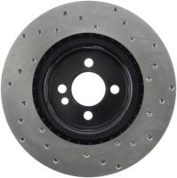 Stoptech - StopTech Sport Cross Drilled Brake Rotor - Front Left - 128.34114R - Image 2