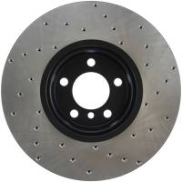 Stoptech - StopTech 12-15 BMW 335i Drilled Right Front Rotor - 128.34140R - Image 2