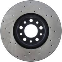 Stoptech - StopTech 15-17 Chrysler 200 / Jeep Renegade Sport Drilled Vented Left Front Rotor - 128.63080L - Image 2