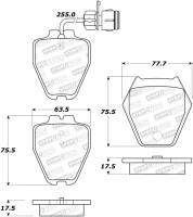 Stoptech - StopTech Street Brake Pads - 308.08391 - Image 1
