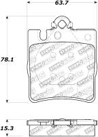 StopTech Street Touring Brake Pads - 308.08760