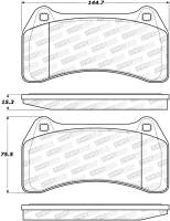 Stoptech - StopTech Street Brake Pads - 308.09380 - Image 1