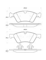 StopTech Street Touring Brake Pads - 308.11230