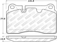 Stoptech - StopTech Street Brake Pads - 308.11650 - Image 2