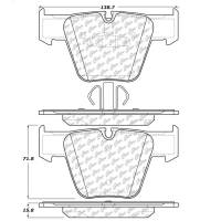StopTech Street Touring Brake Pads - 308.12890
