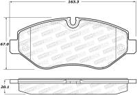 StopTech Street Brake Pads - Front - 308.13160