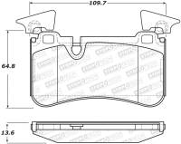 Stoptech - StopTech Street Brake Pads - Front - 308.13730 - Image 2
