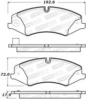 Stoptech - StopTech Street Brake Pads - Rear - 308.14790 - Image 2
