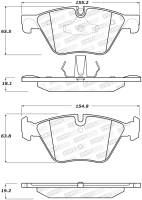 Stoptech - StopTech Street Brake Pads - Front - 308.15040 - Image 2