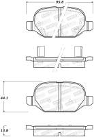 Stoptech - StopTech Street Brake Pads - Front - 308.15690 - Image 2