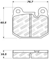 Stoptech - StopTech Performance Brake Pads - 309.01740 - Image 2