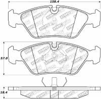 Stoptech - StopTech Performance Brake Pads - 309.02530 - Image 2
