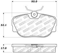 Stoptech - StopTech Performance Brake Pads - 309.04930 - Image 2