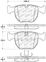 Stoptech - StopTech Performance 00-04 BMW M5 E39 / 00-06 X5 / 03-05 Range Rover HSE Front Brake Pads - 309.06810 - Image 2