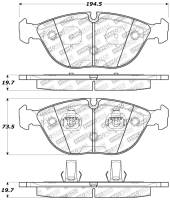 Stoptech - StopTech Performance Brake Pads - 309.06820 - Image 2