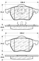 Stoptech - StopTech Performance Brake Pads - 309.06870 - Image 2