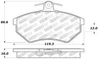 Stoptech - StopTech Performance Brake Pads - 309.06960 - Image 2