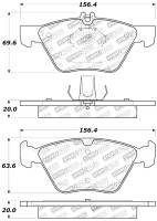 Stoptech - StopTech Performance Brake Pads - 309.07400 - Image 2