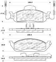 Stoptech - StopTech Performance Brake Pads - 309.07600 - Image 2