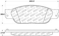 Stoptech - StopTech Performance Brake Pads - 309.08050 - Image 2