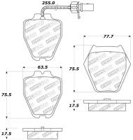 Stoptech - StopTech Performance Brake Pads - 309.08390 - Image 2