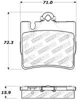 Stoptech - StopTech Performance Brake Pads - 309.08480 - Image 2