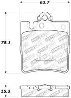 Stoptech - StopTech Performance Brake Pads - 309.08760 - Image 2