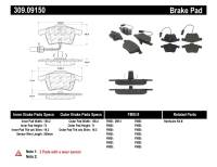 Stoptech - StopTech Performance Brake Pads - 309.09150 - Image 5