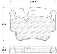 Stoptech - StopTech Performance Brake Pads - 309.09930 - Image 2