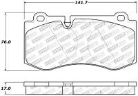 Stoptech - StopTech Performance Brake Pads - 309.12230 - Image 2