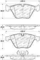 Stoptech - StopTech Performance Brake Pads - 309.12600 - Image 2