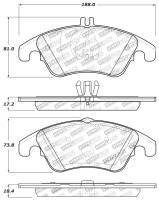 Stoptech - StopTech Performance Brake Pads - 309.13420 - Image 2