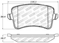Stoptech - StopTech Performance Brake Pads - 309.13860 - Image 2