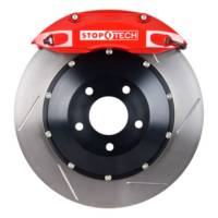 Stoptech - StopTech 06-10 BMW M5/M6 w/ Red ST-41 Calipers 380x32mm Slotted Rotors Rear Big Brake Kit - 83.153.0058.71 - Image 4