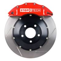 Stoptech - StopTech 06-10 BMW M5/M6 w/ Red ST-60 Calipers 380x35mm Slotted Rotors Front Big Brake Kit - 83.153.6D00.71 - Image 3