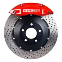Stoptech - StopTech 08-09 BMW M3 (E92) V8 Rear 355x32 Red ST-40 Calipers Drilled Rotors/Pads/SS Lines - 83.160.0047.72 - Image 3