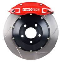 Stoptech - StopTech 96-04 Mercedes Benz Front BBK w/ Red ST-40 Calipers Slotted 355x32mm Rotors/Pads/SS Lines - 83.561.4700.71 - Image 3
