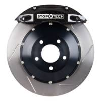 Stoptech - StopTech 04 Volkswagen Golf 3.2L Front BBK w/ Black ST-40 Caliper Slotted 355X32 2pc Rotor - 83.890.4700.51 - Image 4