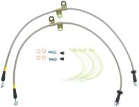 Stoptech - StopTech 05-09 Land Rover LR 3 / 06-09 Range Rover Front Stainless Steel Brake Line Kit - 950.22000 - Image 3