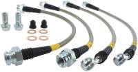 StopTech 05-09 Land Rover LR 3 / 06-09 Range Rover Rear Stainless Steel Brake Line Kit - 950.22500