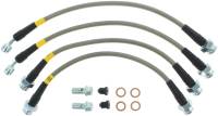 Stoptech - StopTech 05-09 Land Rover LR 3 / 06-09 Range Rover Rear Stainless Steel Brake Line Kit - 950.22500 - Image 3