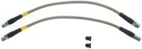 Stoptech - StopTech 01-05 Audi Allroad Quattro Stainless Steel Front Brake Lines - 950.33003 - Image 4