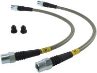 Stoptech - StopTech 09-11 Audi A6 Quattro / 07-11 S6 Front Stainless Steel Brake Line Kit - 950.33018 - Image 2